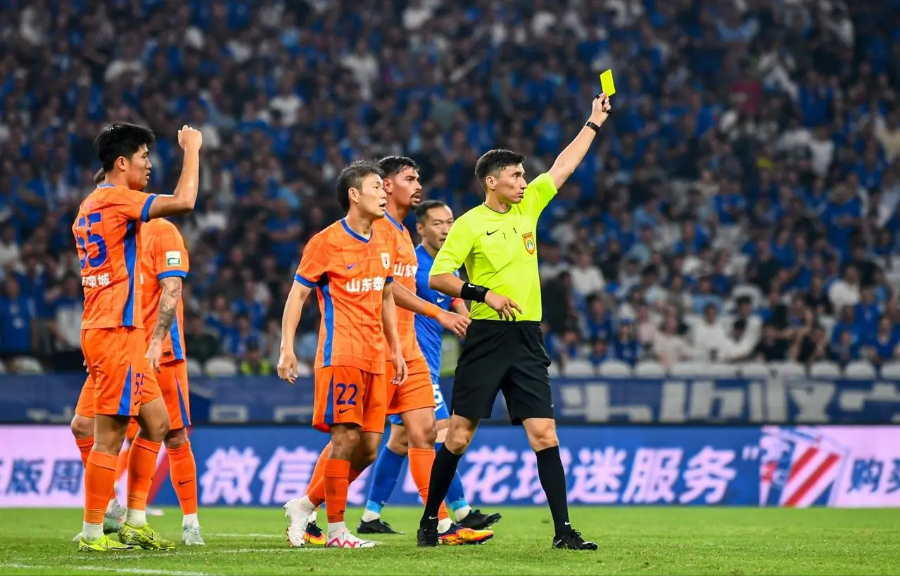 泰山队赛后, 判罚